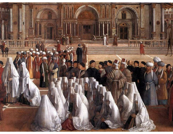 Sermon of St Mark in Alexandria (detail) 1504-07