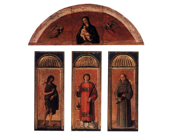 Triptych of St Lawrence
