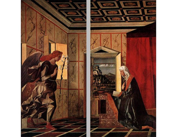 Angel Announcing and Virgin Announciated c. 1500