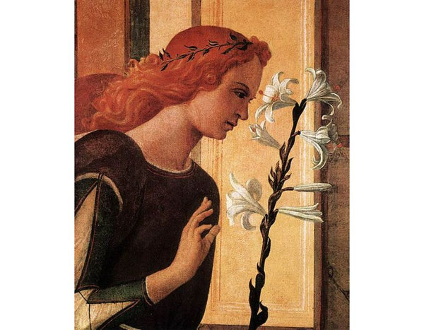 Angel Announcing (detail) c. 1500
