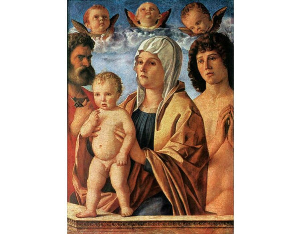 Madonna with Child and Sts. Peter and Sebastian c. 1487