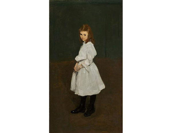 Little Girl in White (or Queenie Barnett) 