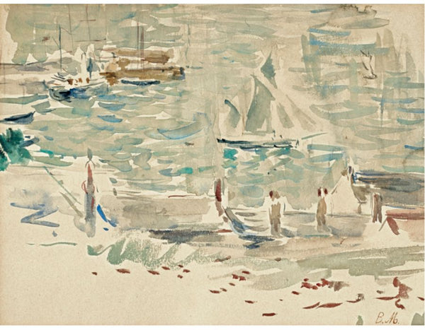 The Port of Gorey on Jersey, 1886