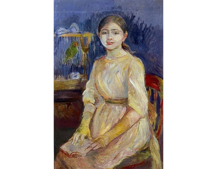 Julie Manet With A Budgie