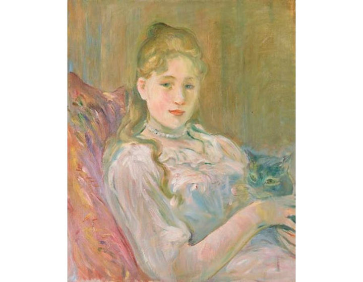 La jeune fille au chat