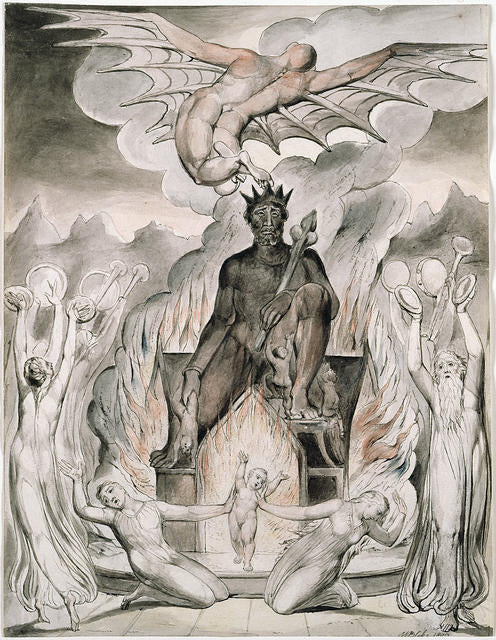 Illustration to Milton's On the Morning of Christ's Nativity 4 