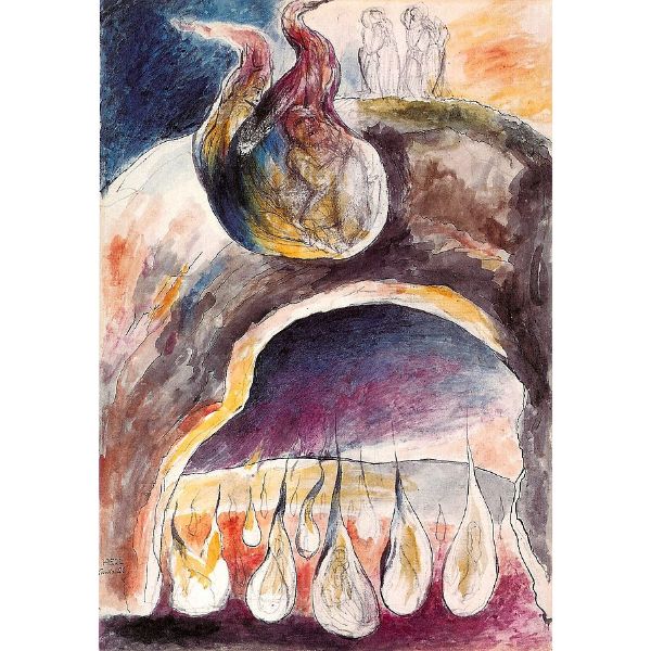 Inferno, Canto XXVI, 44-71, Ulisses & Diomedes wrapped in the same flame 