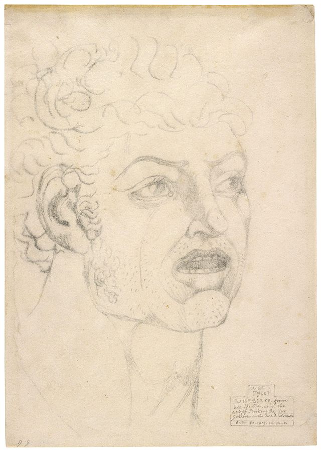 Visionary head, 1820 