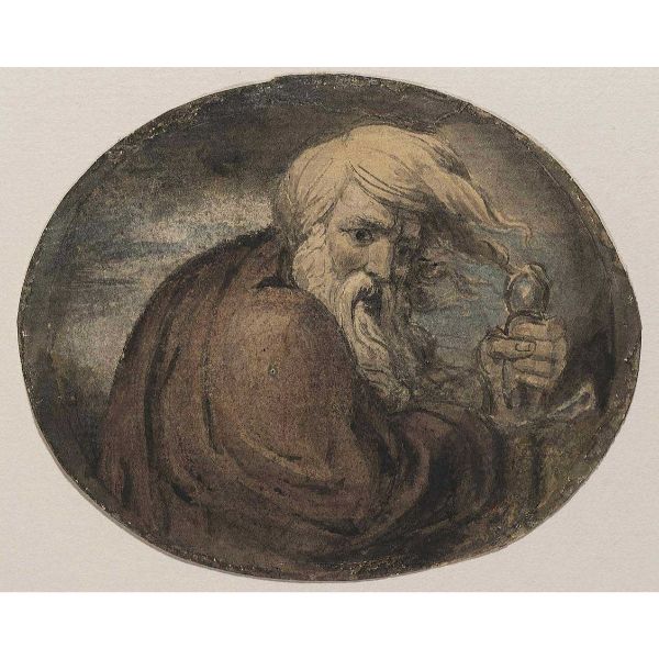 Lear Grasping a Sword 