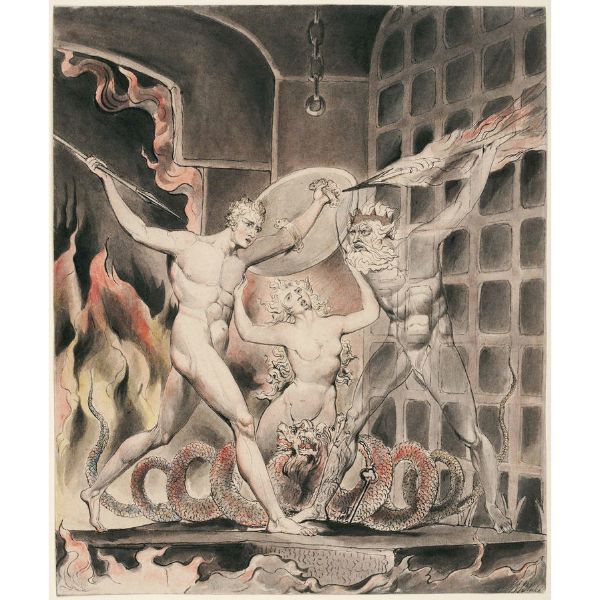 Illustration to Milton's Paradise Lost 5 