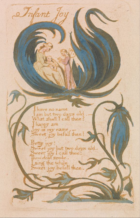 Songs of Innocence- Infant Joy, 1789 