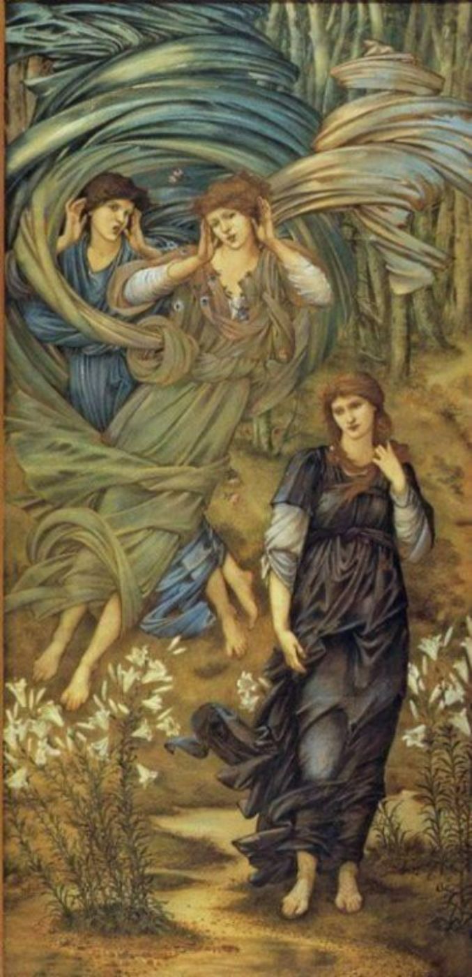 Sponsa de Libano (The Bride of Lebanon) 1891 Painting Painting by Edward Burne-Jones