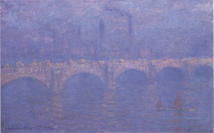 Waterloo Bridge Hazy Sun
