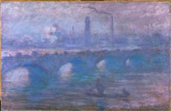 Waterloo Bridge, Misty Morning
