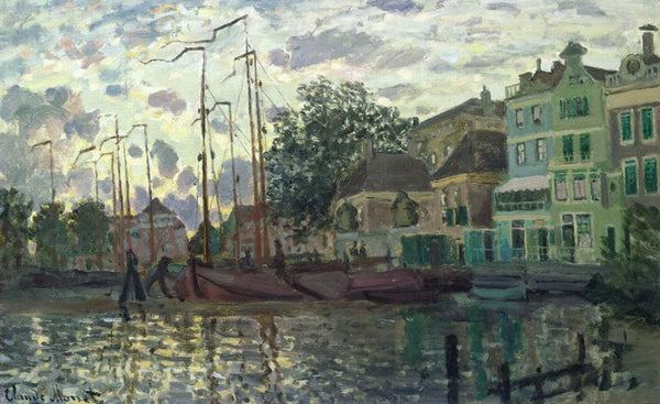 Le Dam AA  Zaandam, le soir 