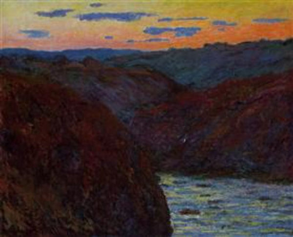 Valley Of The Creuse Sunset2 