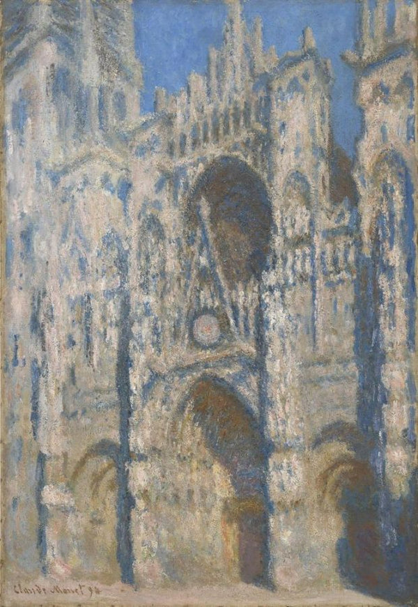 Rouen Cathedral, the Portal and the Tour d'Albane, Full Sunlight 