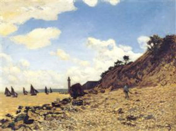 Beach at Honfleux 