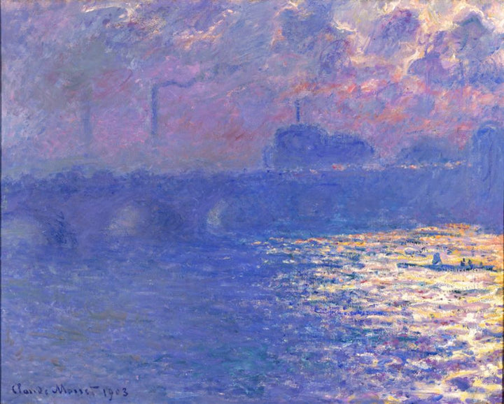 Waterloo Bridge, Effect of Sun in the Mist 