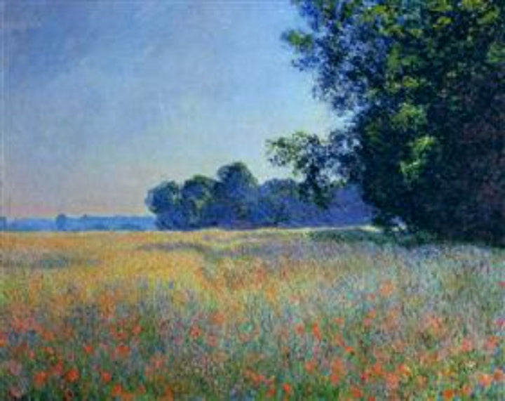 Oat And Poppy Field Giverny 