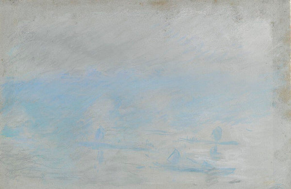 Waterloo Bridge, brouillard 