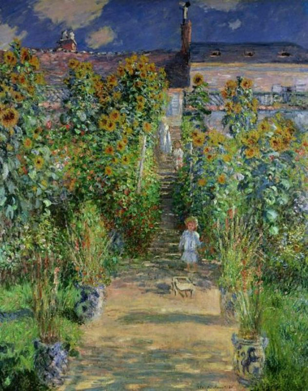 Monet's Garden at Vetheuil 2 