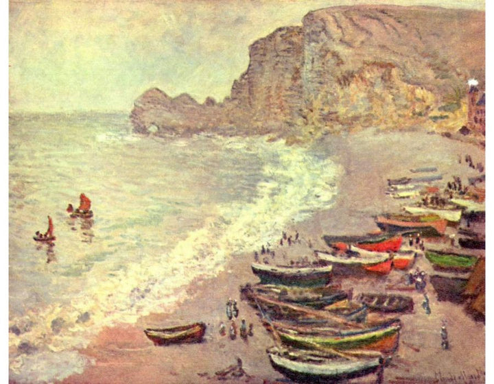 Beach At Etretat 