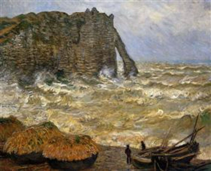 Etretat Rough Sea 