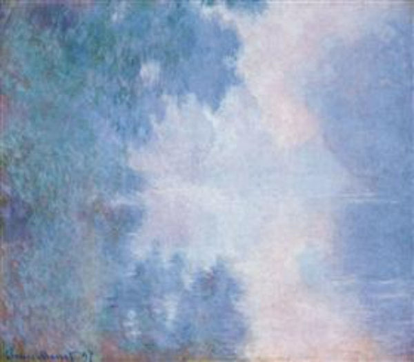Morning On The Seine Mist 