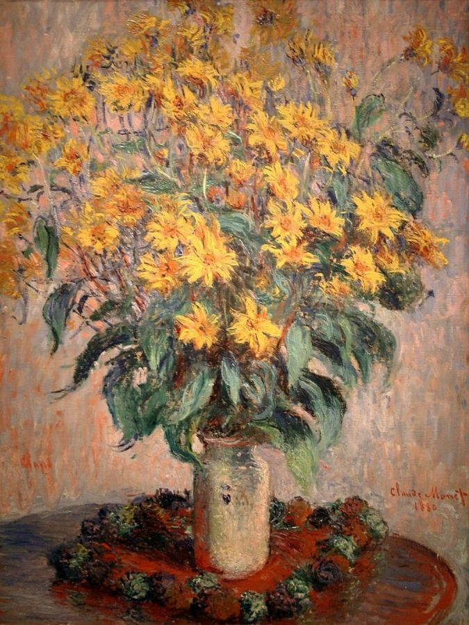 Jerusalem Artichoke Flowers 