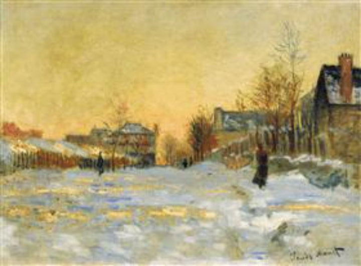 Snow Effect, The Street in Argentuil 