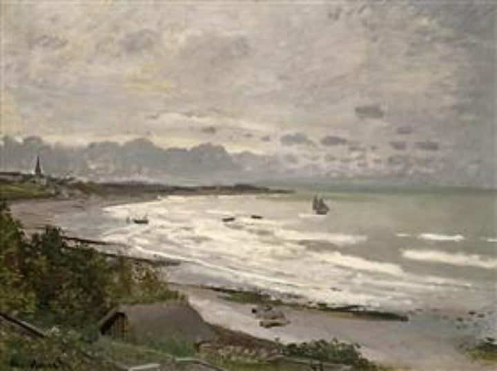 The Beach at Saint-Adresse 