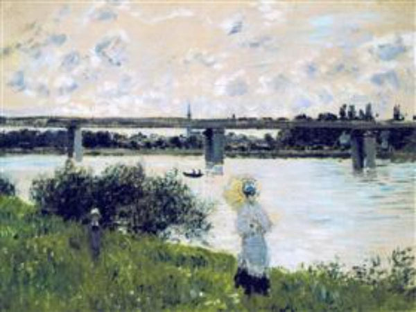 The Promenade near the Bridge of Argenteuil 
