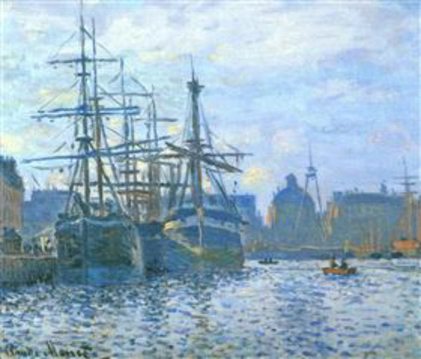The Havre, the trade bassin 