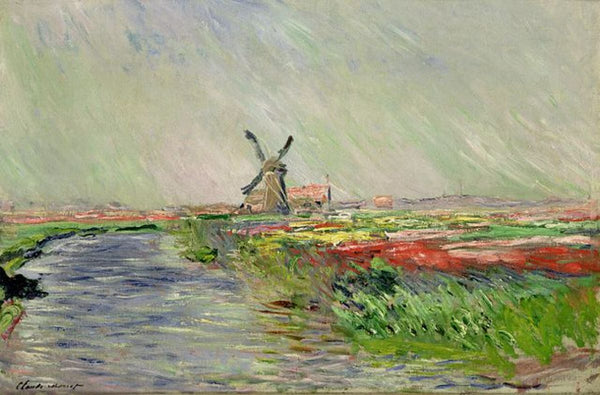 Champ de tulipes en hollande, 1886 