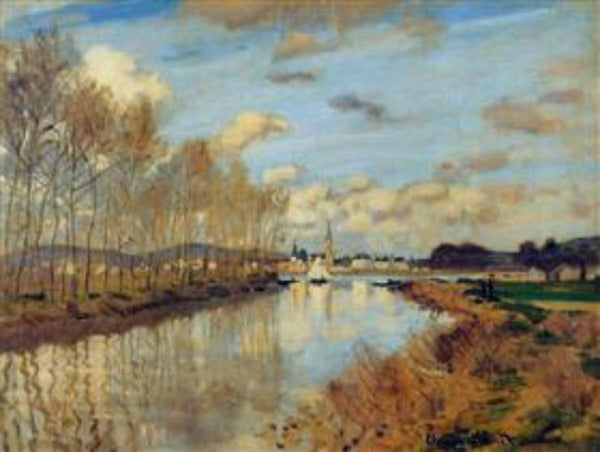 Argenteuil, Seen from the Small Arm of the Seine
