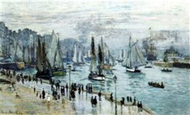 Fishing Boats Leaving The Port Of Le Havre 