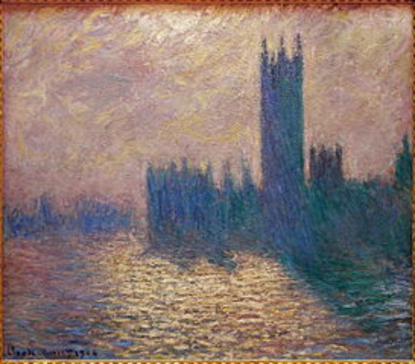 Houses Of Parliament Stormy Sky 