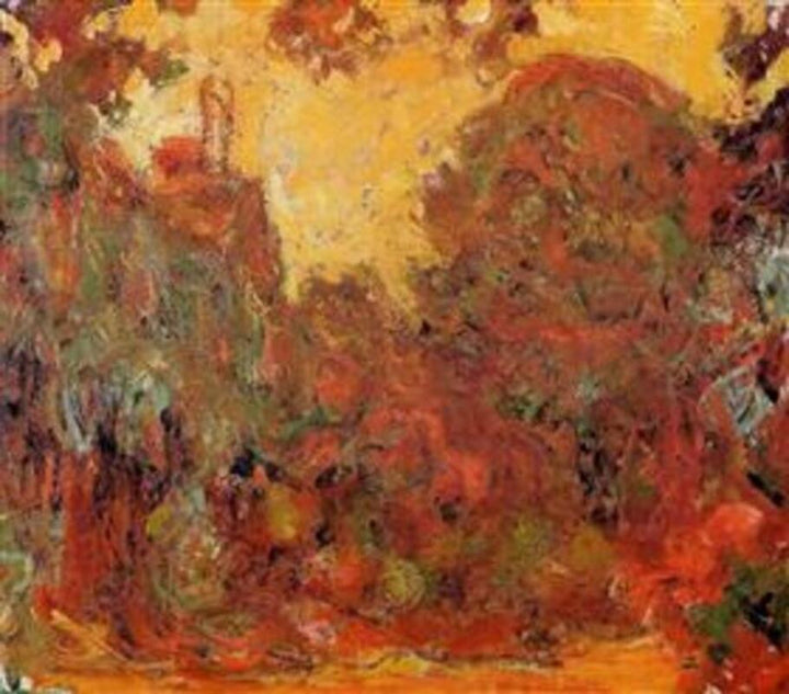 The Artists House Seen From The Rose Garden 