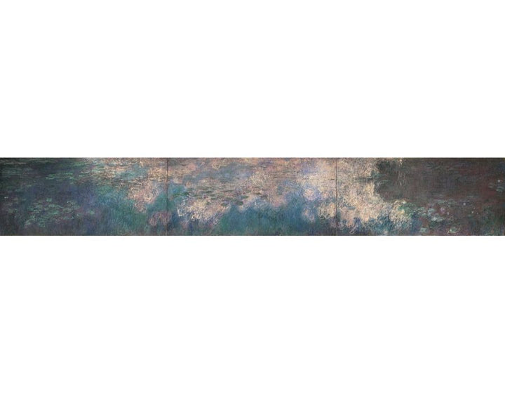 Reflections of Clouds on the Water-Lily Pond (tryptich, center panel) 