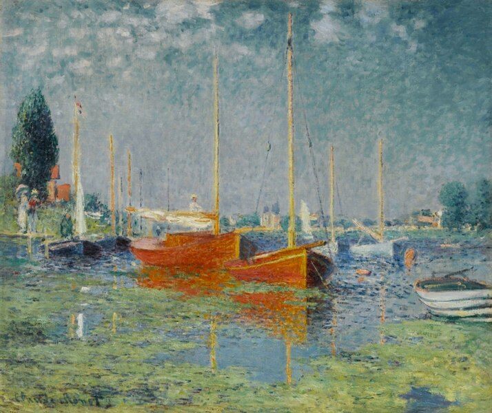 Pleasure Boats At Argenteuil
