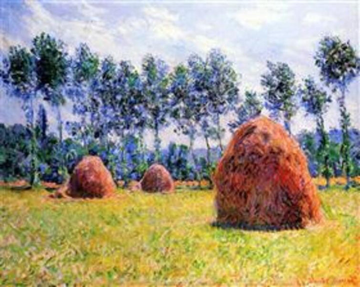 Haystacks At Giverny 