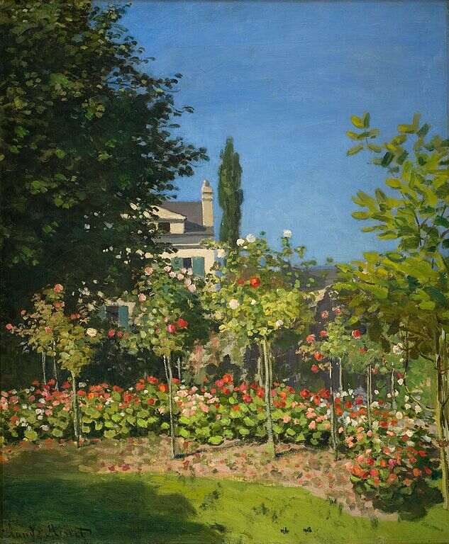 Garden In Flower At Sainte-Adresse 