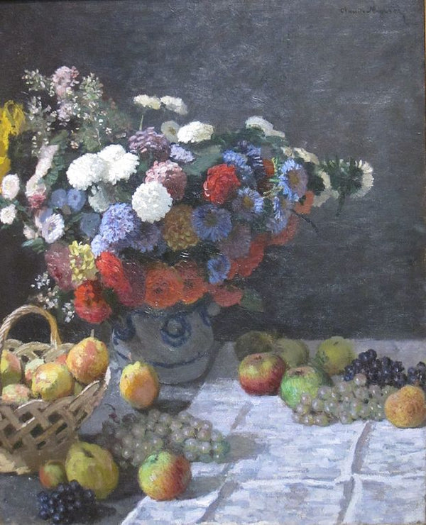 Still Life with Flowers and Fruit

