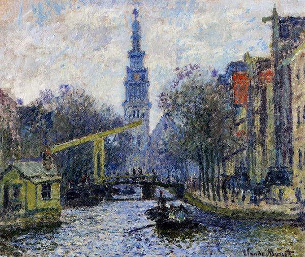 Canal In Amsterdam 