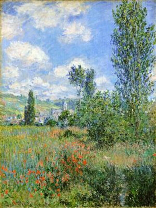Path In The Ile Saint Martin Vetheuil Aka T 