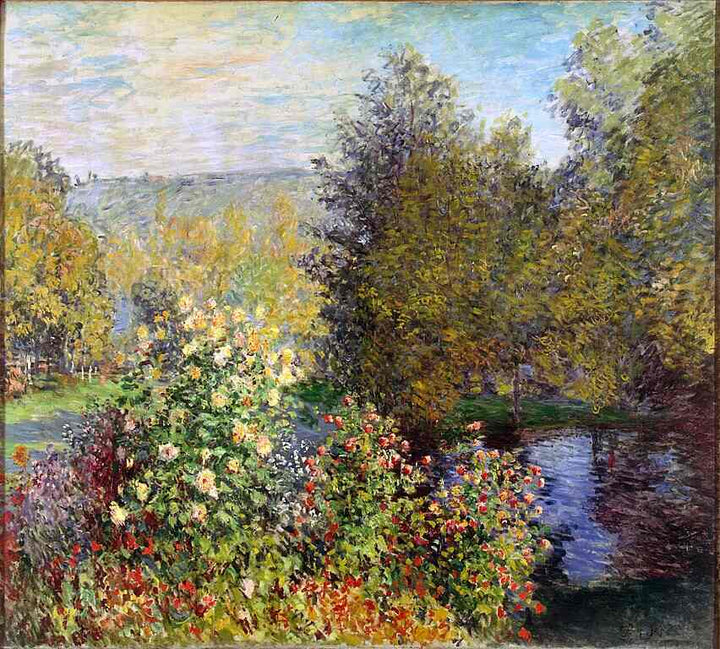 The Hoschedes Garden At Montgeron 