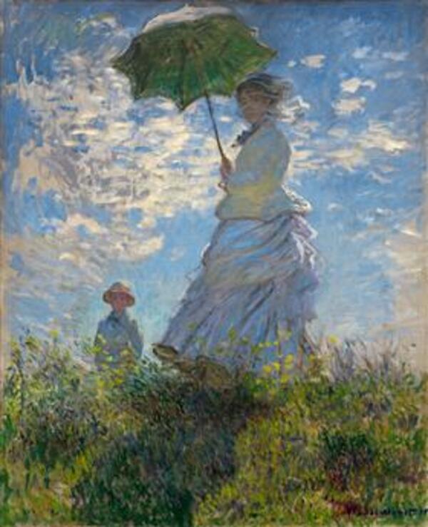 Woman with a Parasol