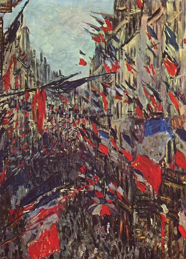 Rue Saint-Denis on the national holiday 