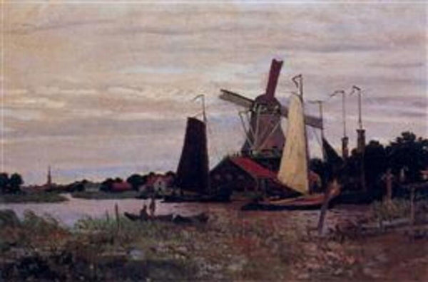 A Windmill At Zaandam 